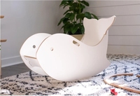 Cheval à bascule en bois Montessori jouets d'intérieur pour enfants jouer maison jouets