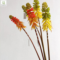 Simulation Blumen Superior 70cm künstliche Fackel Lily Seide Blumen Outdoor Dekoration Blume Meer Landschafts bau
