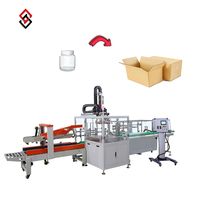 Machine d'emballage multifonctionnelle entièrement automatique numérique pour l'ouverture et la fermeture de boîtes de carton alimentaires