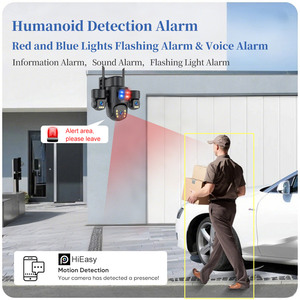 LS VISION 6MP AOV 24/7 Recording <strong>Solar</strong> <strong>Camera</strong> 4G Three Lens <strong>Security</strong> Outdoor Humanoid Tracking Color Night Vision CCTV <strong>Camera</strong> - Product Image 5