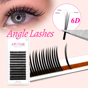 Extensions de <span class=keywords><strong>cils</strong></span> coréennes Abonnie PBT 5D 6D, bouquets de <span class=keywords><strong>cils</strong></span> en forme de fleur, extensions de <span class=keywords><strong>cils</strong></span> faciles à poser - Product Image 4