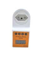 Protecteur de tension numérique réglable 2166D-16A avec prise brésilienne, pour protéger des appareils tels que les réfrigérateurs et les climatiseurs