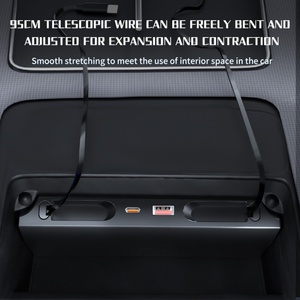 Station de charge rapide USB Type C 12-24V avec surveillance de la tension pour AITO M9, mise à niveau de modification automobile 2024-2025 - Product Image 3