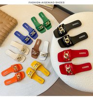 Pantoufles mode de luxe pour femmes et filles Tongs Eva Sandales de créateur personnalisées de haute qualité Sandales Eva New Styles Slides chaussons
