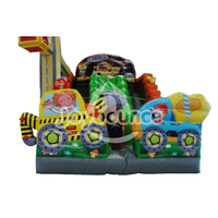 Toboggan gonflable commercial de haute qualité, toboggan gonflable géant pour l'extérieur, toboggan gonflable commercial