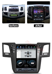 Lecteur DVD de voiture Android 11 avec écran vertical de 12,1 pouces, navigation GPS, autoradio pour Toyota Fortuner 2004-2016, unité de contrôle central vidéo - Product Image 4