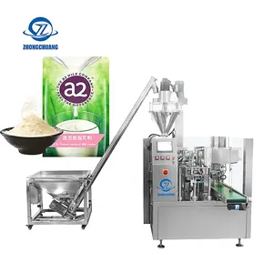 Automatische 100G 200G 500G 1Kg Lotus Wortel Sap Poeder Vullen Verpakking Machines Doypack Zak Vulmachine