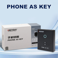Clé de téléphone KEYDIY avec double Bluetooth hors ligne adapté au téléphone de véhicule de proximité à distance sans clé de la série KD ZB comme clé