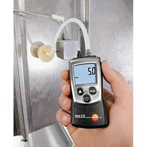 Manómetro Digital Testo 510, Medidor de Presión Diferencial de Doble Puerto para Sistemas HVAC y Conductos de Ventilación - Product Image 2