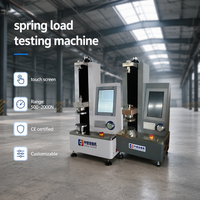 Machine d'essai de ressorts à colonne unique Zhongchuang 500N avec affichage numérique, tension et compression, certifiée JIS B7738 CE