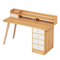 Bureau d'ordinateur économique, bureau d'étudiant, bureau simple pour la maison, la chambre à coucher, le bureau