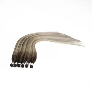 Fabriek Direct Russische Maagdelijke Hair Extensions Genie Inslag Haar In Rechte Stijl Hoge Kwaliteit Menselijk Haar