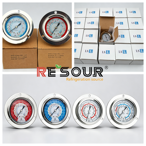 Manómetro de Presión de Aceite Refrigerante RESOUR <span class=keywords><strong>OGF</strong></span> 250 <span class=keywords><strong>OGF</strong></span> 500 1/4 SAE de Montaje Trasero para Almacenamiento en Frío HVAC, Pieza de Repuesto - Product Image 6