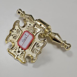 Poignée d'accessoires de cercueil en alliage de zinc bronze de style européen conçue pour les cercueils funéraires, <span class=keywords><strong>ornement</strong></span> en métal - Product Image 5