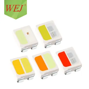 Hot sale dual chip bi-color red/yellow/blue/green/amber/IR/UV+white red/green blue 2835 bicolor smd led diode