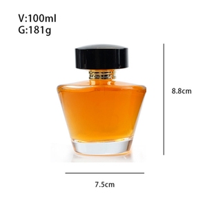 Wholesale Empty Clear Design <strong>Prototype</strong> Platform 100ml Glass <strong>Perfume</strong> Bottle With Spray Atomizer - Product Image 6