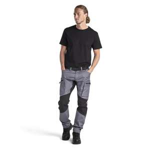 BLAKLADER - 145918459499D108 Pantalon de service avec sStretch Gris/Noir-PANTALON DE TRAVAIL EAN 7330509498828 PANTALON DE TRAVAIL CARGO - Product Image 3