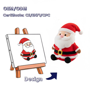 Juguete de Peluche Personalizado en Oferta, Decoraciones Navideñas, Cojín de Peluche, Juguete de Peluche con Temática Navideña, Regalo - Product Image 1