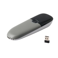 Durable 2,4G Mini Wireless BT 2D Escáner de código de barras para Android Tablet PC Lector de código QR de mano portátil