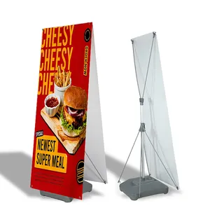 Wholesale Factory Price 85 X 200 Cm Retractable Roll up Banner Stand Indoor Advertising Pull up Banner CMYK Digital Printing