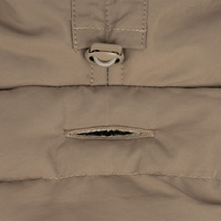 Gilet chaud pour chien, couleur unie, coupe-vent, en polyester, style britannique, pour l'hiver, l'automne et le printemps