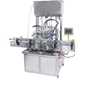 Machine de remplissage de bouteilles de liquide électrique commerciale pour usine, avec quatre buses, remplissage automatique de liquide pour une production élevée - Product Image 6