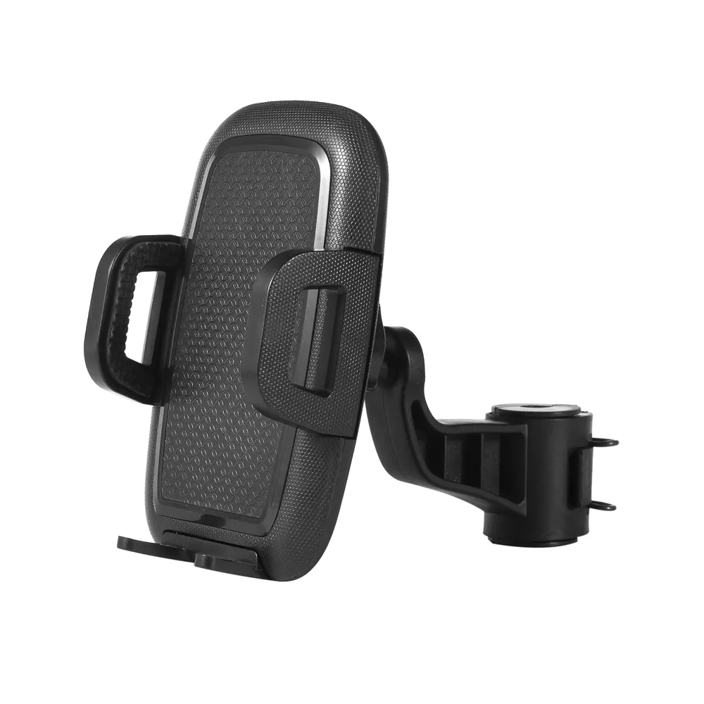 Universal 360 Rotating Phone Holder Motorcycle Mirror Mobile Phone Holder With Expandable Base