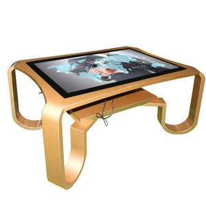 ซูเปอร์สมาร์ทแบบพกพาแบบโต้ตอบคณะกรรมการ43นิ้วหน้าจอสัมผัสสำหรับโต๊ะกาแฟซุ้มจอแสดงผล Led - Product Image 1