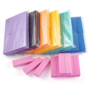 Juego de 10 Bloques Pulidores de <span class=keywords><strong>Uñas</strong></span> Duraderos para Manicura y Pedicura, Limas para Arte de <span class=keywords><strong>Uñas</strong></span>, Pulidores de <span class=keywords><strong>Uñas</strong></span> Acrílicas, Esponja Blanca NAD078 - Product Image 6