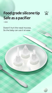 เครื่องล้างจมูกไฟฟ้าสำหรับเด็กทารกปรับพลังงานได้3เกียร์ได้รับการรับรองจาก CE สำหรับเด็ก - Product Image 6