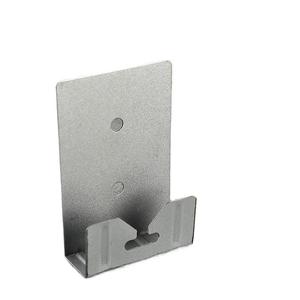 <b>Mirror</b> Hanging Piece Cold <b>Rolled</b> Steel Slip Hook Bathroom Wall Mounting Hardware Dovetail Design Modern Simple Style - Product Image 4