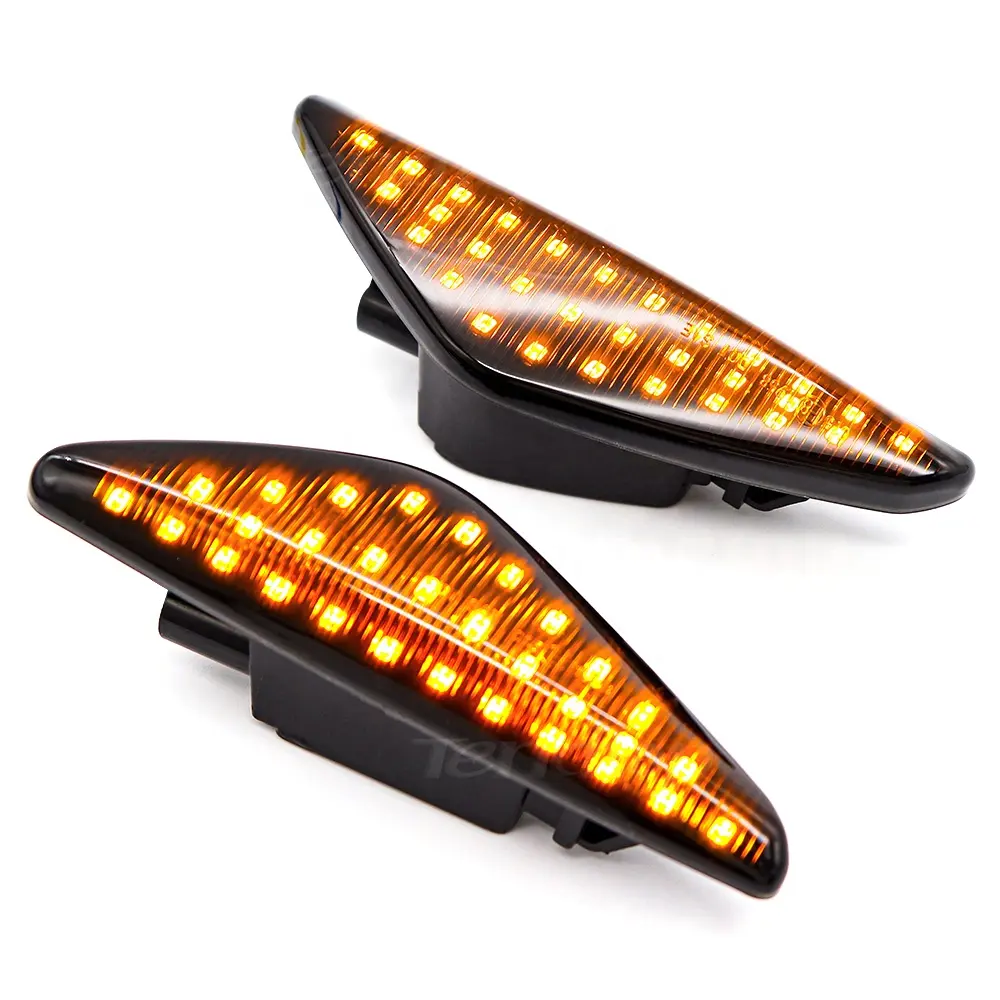 Fullstar Sequential LED Side Marker signals indicator Lamps For BMW E70 X5 F25 X3 E71 X6 Blinkers Bulb LED Turn Signal Lights