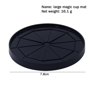 Pièce <span class=keywords><strong>de</strong></span> monnaie qui passe à travers le <span class=keywords><strong>verre</strong></span>, tapis magique, pièces <span class=keywords><strong>de</strong></span> monnaie qui passent à travers la tasse, accessoires <span class=keywords><strong>de</strong></span> <span class=keywords><strong>magie</strong></span>, jouet - Product Image 3