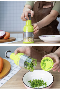 Picadora <span class=keywords><strong>de</strong></span> verduras <span class=keywords><strong>de</strong></span> mano apta para lavavajillas, picadora <span class=keywords><strong>de</strong></span> ajo para verduras, herramientas para frutas y verduras - Product Image 5