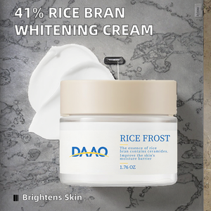 Produits de soin de la peau coréens, crème éclaircissante, crème au riz, 41% de céramide de son de riz, aspect éclatant, améliore l'hydratation, barrière cutanée, pour tous types de peau - Product Image 2