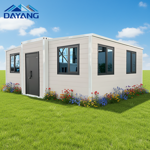 Maisons conteneurs de luxe portables Dayang 20ft 40ft Villas standard extensibles avec 3 chambres et salle de bain, bureau familial - Product Image 1