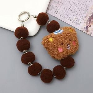 Cadena para Teléfono Móvil de Felpa Estilo Invernal, Colgante de Llavero, Adornos Colgantes con Cuentas a la Moda - Product Image 2