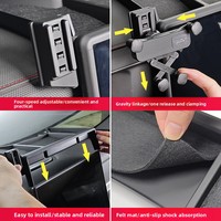 Boîte de rangement magnétique de haute qualité pour écran, à fixer sur support, pour accessoires Jetour T2 2024 2025