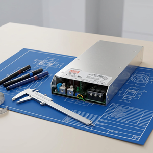 Rsp-1000-27 แหล่งจ่ายไฟกำลังสูง 1000w แบบเอาต์พุตเดี่ยว ฟังก์ชั่น Pfc สำหรับงานอุตสาหกรรม Ac 27v ประสิทธิภาพ 88% ของแท้ใหม่ - Product Image 1