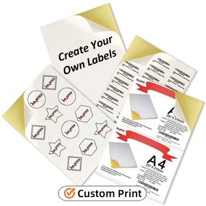 Bán buôn <span class=keywords><strong>Glossy</strong></span> đúc tráng dính Sticker giấy 70x100 với màu vàng Silicon Lót tùy chỉnh kích thước PVC nhãn Tấm Nhà sản xuất - Product Image 2