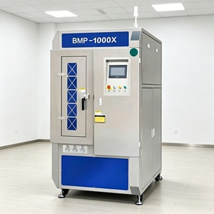 เครื่องทำความสะอาดสเตนซิลอัตโนมัติ BMP-750 ระบบกรองหัวฉีดความหนาแน่นสูง สำหรับสายการผลิต SMT ใช้กับสเตนซิล น้ำยาบัดกรี และกาวสีแดง - Product Image 5