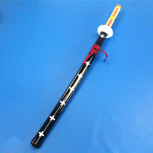 Zoro Trafalgar Law épée de cosplay anime populaire pour enfants, 1 pièce, lame de bambou, jouet, <span class=keywords><strong>katana</strong></span>, Japon - Product Image 3