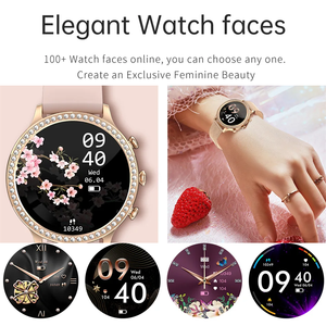 Gen9 Phụ Nữ Phụ Nữ Của Quà Tặng Thời Trang IPS HD Hiển Thị Bt Cuộc Gọi Tập Thể Dục Thể Thao Không Thấm Nước Thông Minh Bằng Giọng Nói Chia Màn Hình Thông Minh Đồng Hồ - Product Image 4