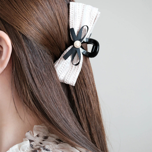 La Clip per capelli con fiocco a doppia faccia principessa fuggitiva è un tagliacapelli squisito e di fascia alta - Product Image 6