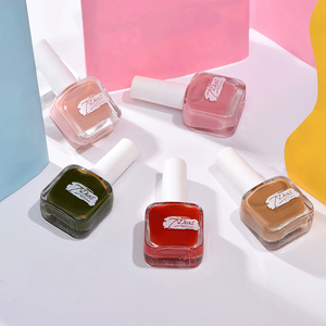 ยาทาเล็บสูตรน้ำ 22 สี ปราศจากสาร HEMA ปลอดสารพิษ กันน้ำ ติดทนนาน ไม่ต้องอบ แบบฝรั่งเศส ชุดทำเล็บมืออาชีพ - Product Image 2