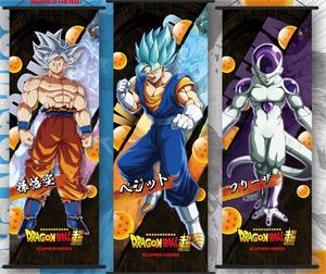 Vente en gros de 100 designs d'affiches murales anime en tissu écologique imprimées en 3D avec logo personnalisé Luffy <span class=keywords><strong>Nami</strong></span> Demon DBZ Hang - Product Image 3