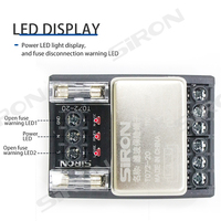 SiRON T072-20 Conception spéciale pour circuit de commande de climatisation Fonction 3 en 1 Alimentation électrique à avertissement LED Filtre Bloc de bornes