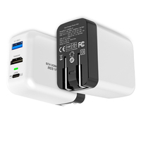Support de charge rapide GaN 65W Suibo 4K 60Hz avec câble pour manette DualSense, téléphone portable et TV - Offre Spéciale