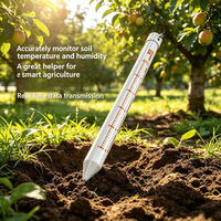 Testeur de qualité du sol numérique multicouche agricole RS485/4G, équipement de mesure de l'humidité, de la conductivité et des nutriments NPK du sol