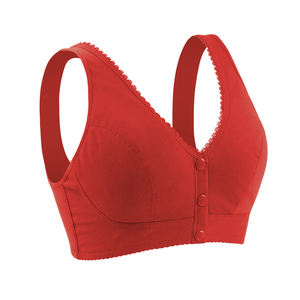 Người phụ nữ cộng với kích thước phía trước mở Áo ngực bông điều dưỡng kích thước lớn Phụ nữ sexy vú đầy đủ lên áo ngực - Product Image 6